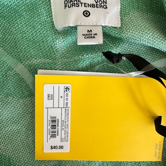 Diane Von Furstenberg for Target Floral Wrap Dress Size Medium NWT - Picture 4 of 8